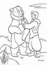 Bear Brother Coloring Pages Color Coloriage Book Disney Hellokids Drawing Print Colorier Denahi sketch template
