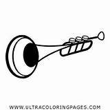 Tromba Trombeta Desenho Ultracoloringpages sketch template