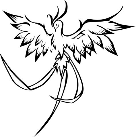 phoenix mythical bird animal fictional firebird pheonix tatouage