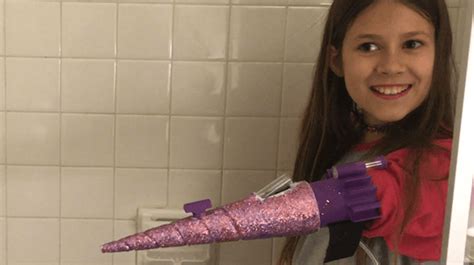 This Girl Has Made A Prosthetic Arm That Shoots Glitter And It Is The