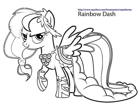 pony coloring pages rainbow dash  kids coloring