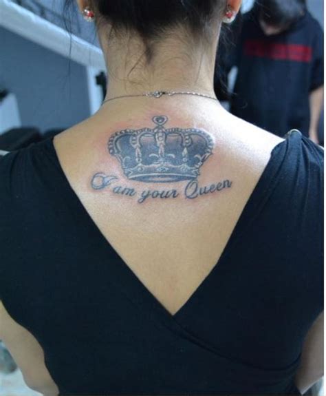 50 Best Queen Tattoos For Women 2019 Crown Spades