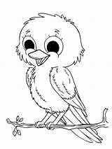 Coloring Pages Realistic Animal Printable Bird Getcolorings Color Birds sketch template