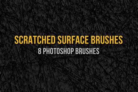 Scratched Surface Photoshop Brushes By Vandelay On Creativemarket