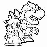 Peach Coloring Princess Pages Baby Dragon Printable Getdrawings Little Mario Getcolorings Color Colorings Girl Daisy Print sketch template