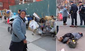 New York City S Homeless Hoarder Watches Cops Throw Away Her Trash