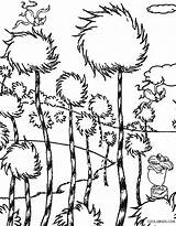 Lorax Coloring Pages Unless Printable Kids sketch template