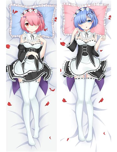 Re Zero Kara Hajimeru Isekai Seikatsu Characters Rem And Ram Throw