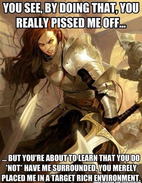 We Are Lady Knight Photo Dungeons And Dragons Memes