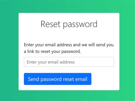 Reset Password Form Bootstrap 5 — Codehim