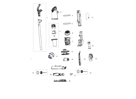 schematic parts book  bissell model  pet hair eraser turbo rewind vacuumsrus