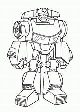Transformers Ironhide Bots sketch template