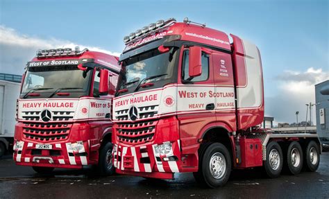 west  scotland heavy haulage adds arocs  pedigree fleet uk haulier