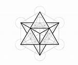 Geometry Sacred Geometric Drawing Cube Metatron Draw Triangle Tattoo Shapes Symbols Star Line 3d Impossible Lines Geometrical Axonometric Illusion Designs sketch template