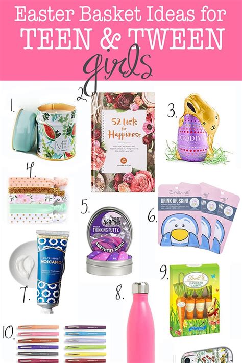 Best Easter Basket T Ideas For Tween And Teenage Girls