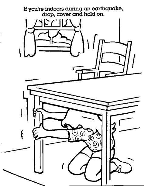 safety coloring pages kids coloring home