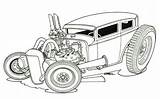 Rat Drawing Car Rod Hot Drawings Fink Coloring Cartoon Truck Pages Cars Old Tattoo Rods Auto Fashioned Getdrawings Pencil Cool sketch template