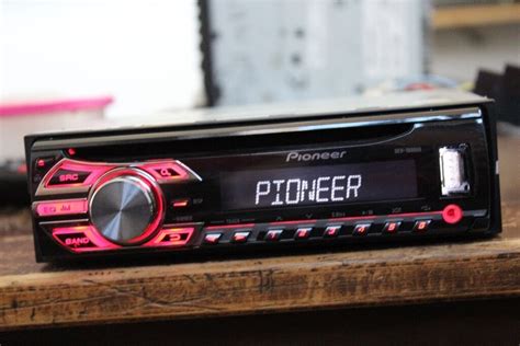pioneer deh ub cdmpusb car stereo system android ready red illumination  norwich