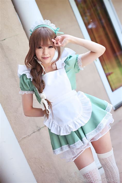 animation new maid cosplay photography by kipi