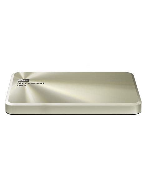 wd my passport ultra metal edition 1tb hard disk gold buy rs