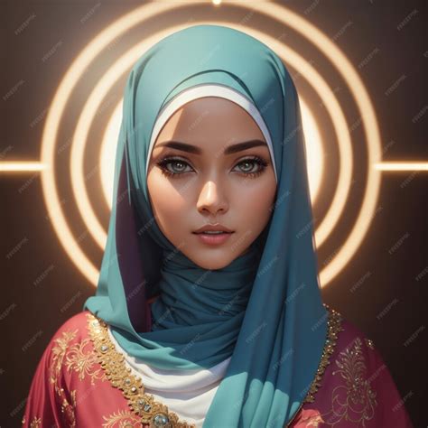 Premium Ai Image Indonesian Hijab Girl 7