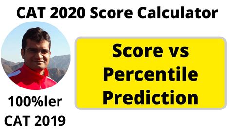 Cat 2020 Score Vs Percentile Prediction Normalization Effect Youtube