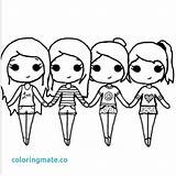 Bff Pages Coloring Getcolorings Asombroso sketch template