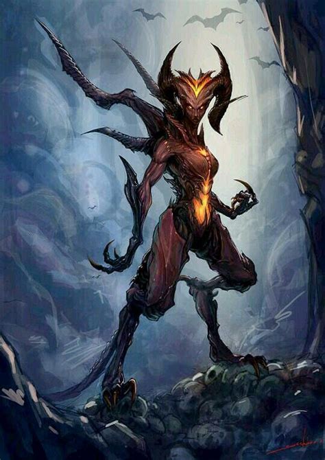Diablo The Prime Evil Fantasy Demon Fantasy Art