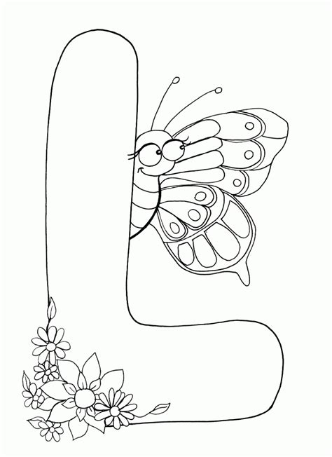 coloring pages letter  coloring home
