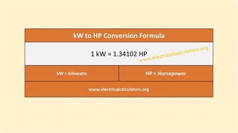 kw  hp conversion calculator kw  hp electrical calculators org