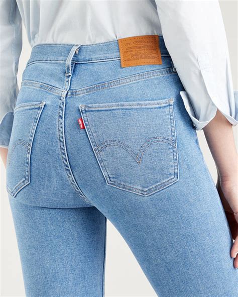 Levi S® Womens Mile High Super Skinny Jeans Naples Stone