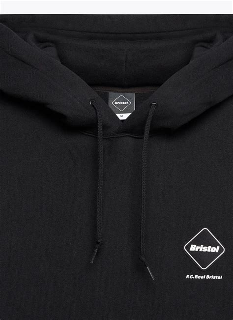 fc real bristol pullover hoodie  black