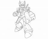 Megaman Coloring Zero Pages Mega Man Capcom Marvel Vs Printable Fujiwara Yumiko Popular Coloringhome sketch template