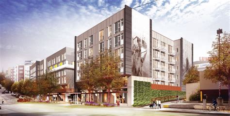 pin  multifamily housing  renderings seattle apartment west