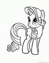 Coloring Pony Little Games Popular sketch template