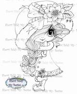Winter Magical Besties Baldy Sherri Digi Stamp Instant Doll Artist Wonderland sketch template