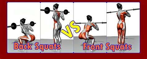 front squats vs back squats buttocks workout squat workout workout