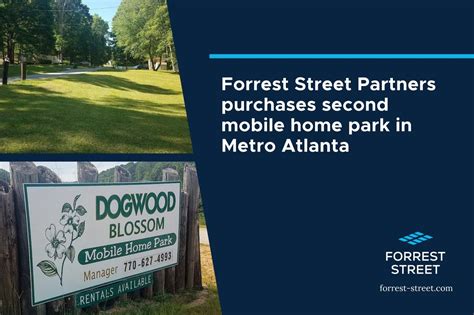 forrest street partners acquires dogwood blossom mobile home park  douglasville georgia