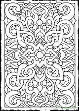 Coloring Pages Teens A4 Adults Library Clipart Kids Mandala sketch template
