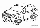 Car Coloring Pages Printable Jeep Transportation Print Kids Drawing Colouring Cars Color Line Preschoolers Getdrawings Sheets Getcolorings Wrangler Pop Clipartmag sketch template
