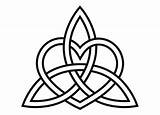 Celtic Knot Heart Tattoo Triquetra Drawing Clipart Tattoos Friendship Symbol Designs Trinity Symbols Irish Cliparts Transparency Bk Clip Lupita Idis sketch template