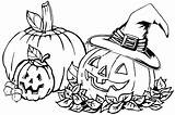 Jack Lantern Coloring Pages Halloween Getdrawings sketch template