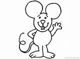 Mouse Coloring Pages Printable Preschool Kids sketch template