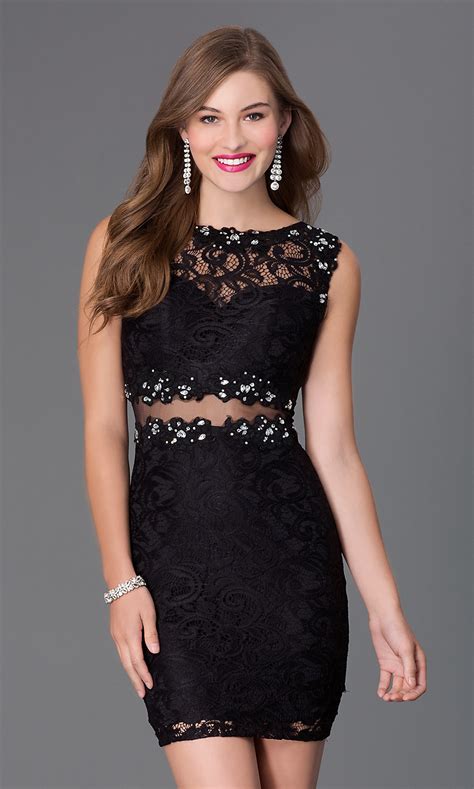lace cocktail dress homecoming dress promgirl