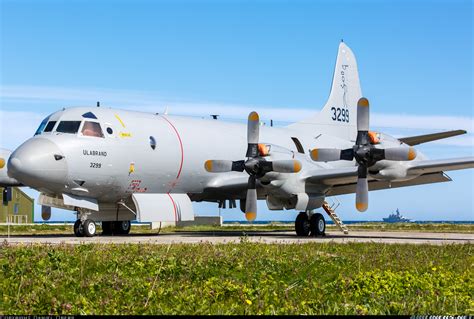 lockheed p  orion norway air force aviation photo  airlinersnet