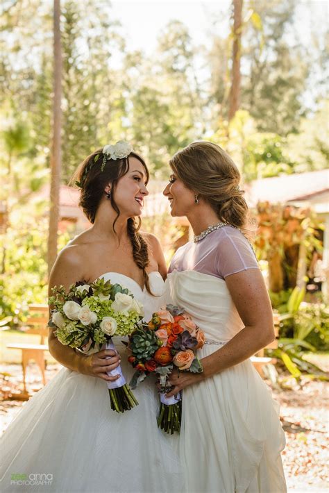 Lesbian Wedding Same Sex Couple Pinterest Lesbian