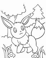 Coloring Pages Eeveelutions Getcolorings Pokemon sketch template