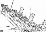 Titanic Coloring Pages Ship Battleship Sunken Sinking Printable Drawing Ships Kids Color Getdrawings Battle Getcolorings Print Naval sketch template