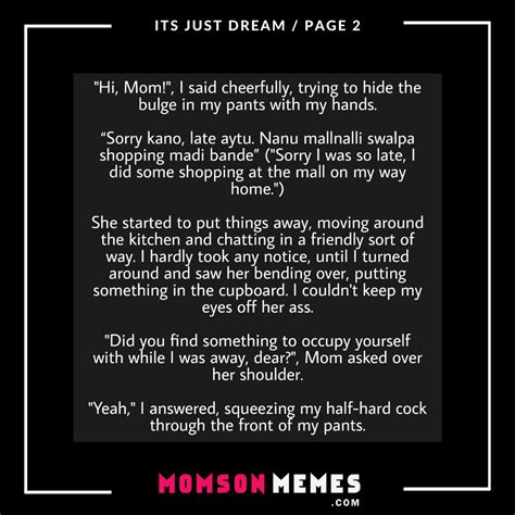 Mom Its Just A Dream Stories Incest Mom Memes And Captions