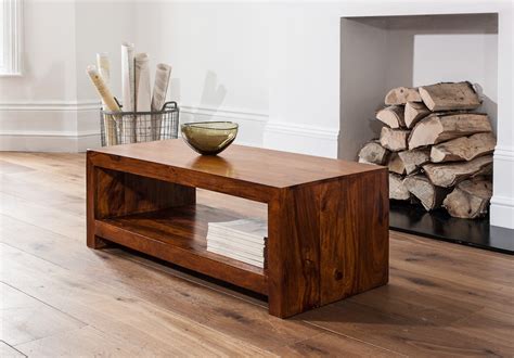 handcrafted solid wood coffee table casa bella sheesham